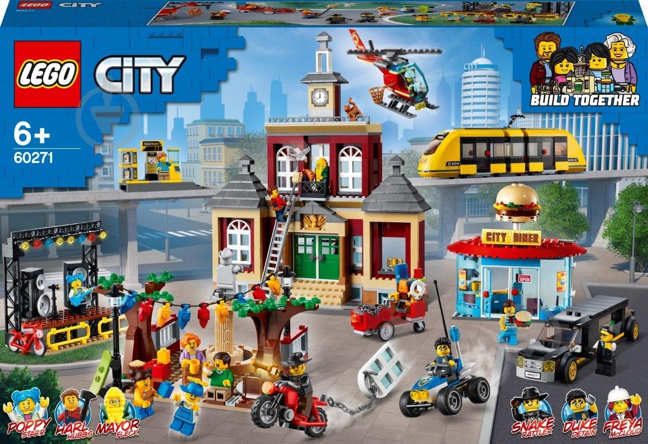 Конструктор LEGO City Городская площадь 60271 - фото 1