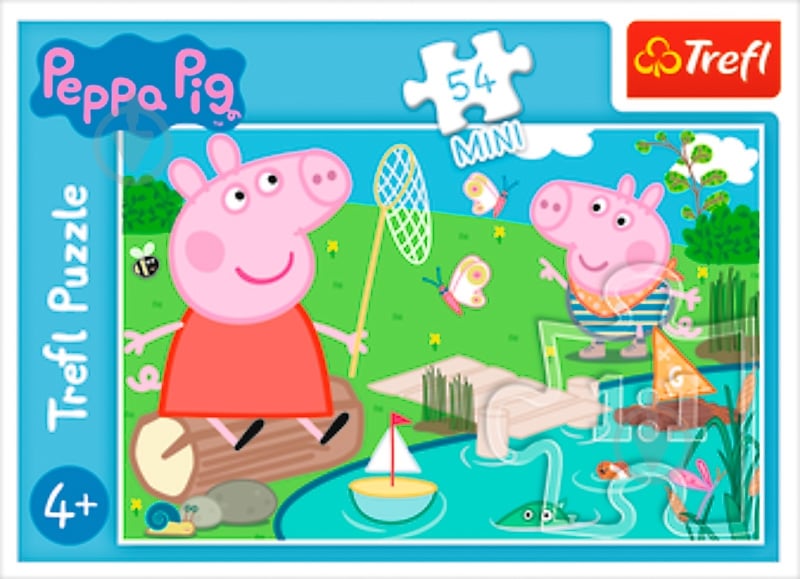 Пазлы Trefl Веселый день свинки Пепы 54169 - фото 2 Пазлы Trefl Веселый день свинки Пепы 54169 - фото 2