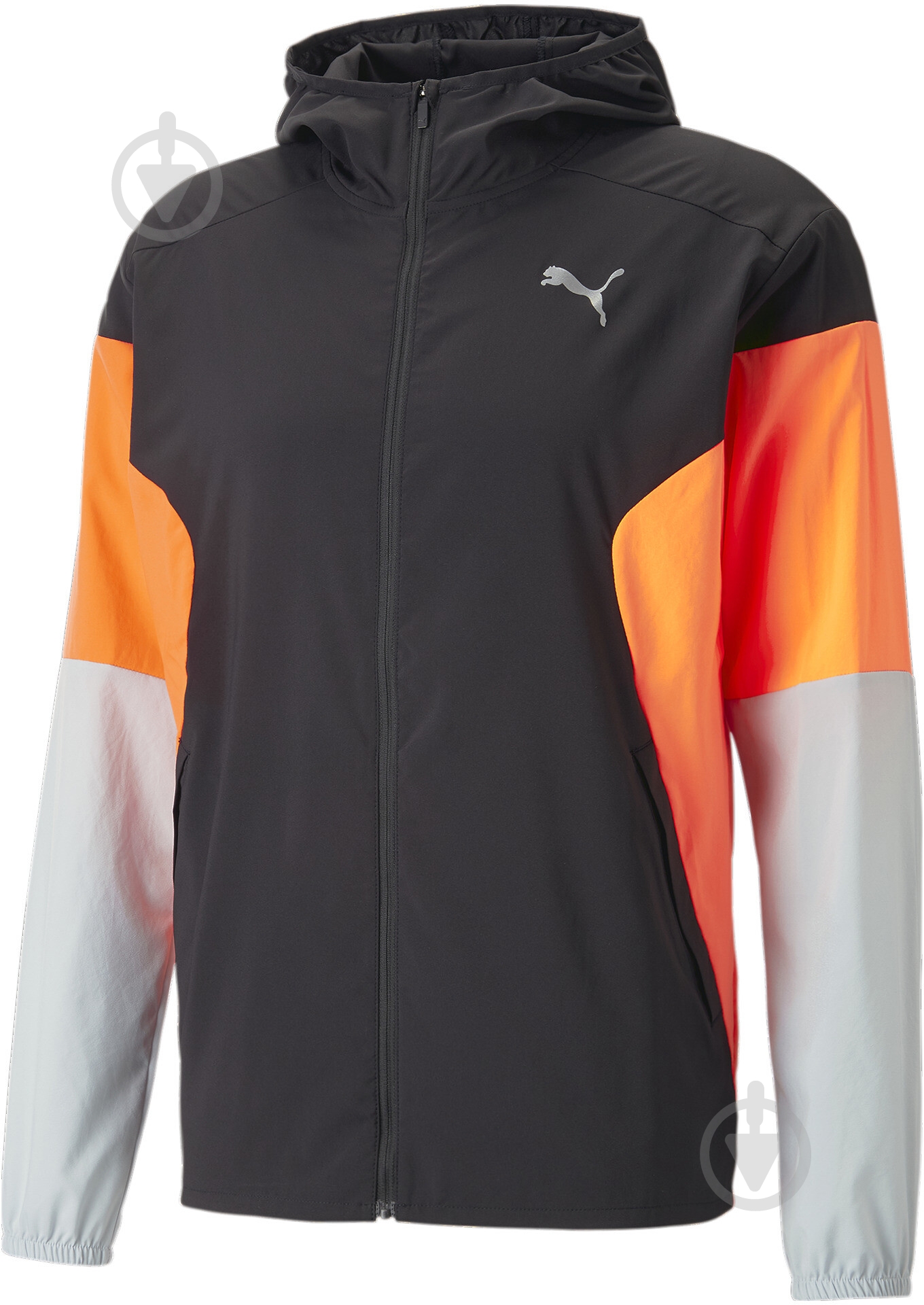 Вітрівка чоловіча демісезонна Puma RUN LIGHTWEIGHT JACKET 52327451 р.M чорна - фото 1