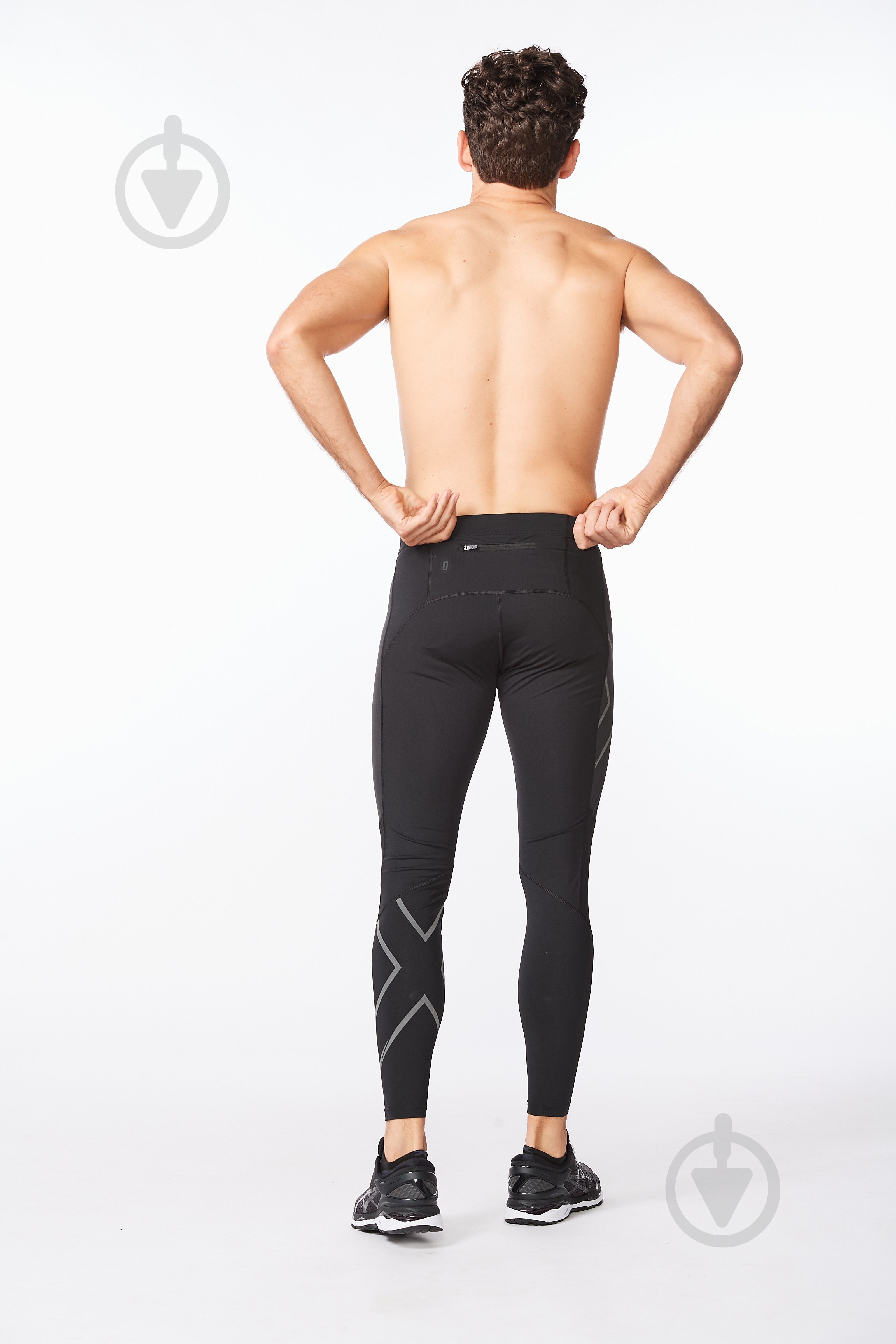 Тайтси 2XU Ignition Shield Comp Tights MA6311b_BLK/BRF р.2XL чорний - фото 7