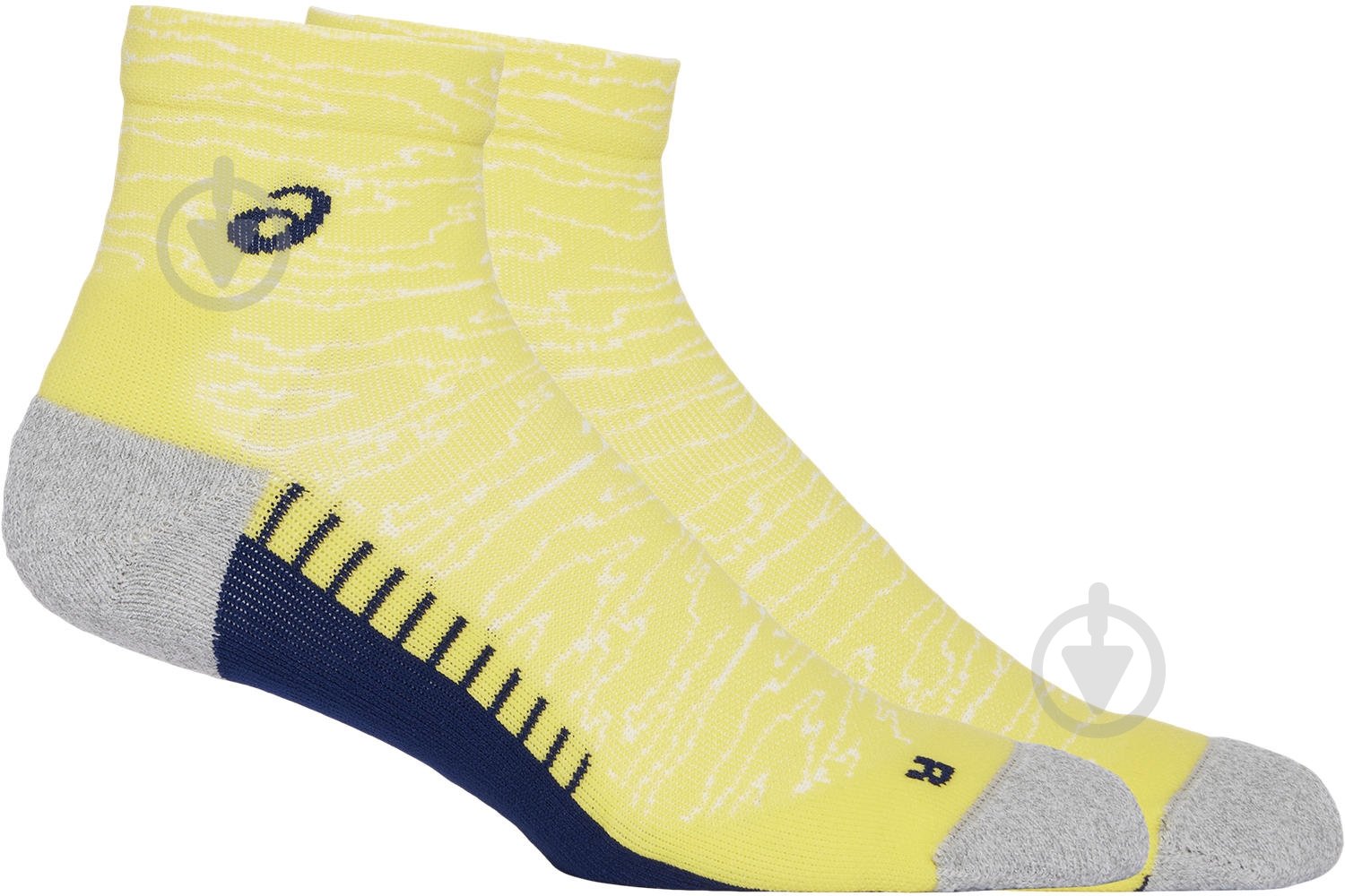 Носки Asics PERFORMANCE RUN SOCK QUARTER 3013A979_750 р.46-48 желтый - фото 1