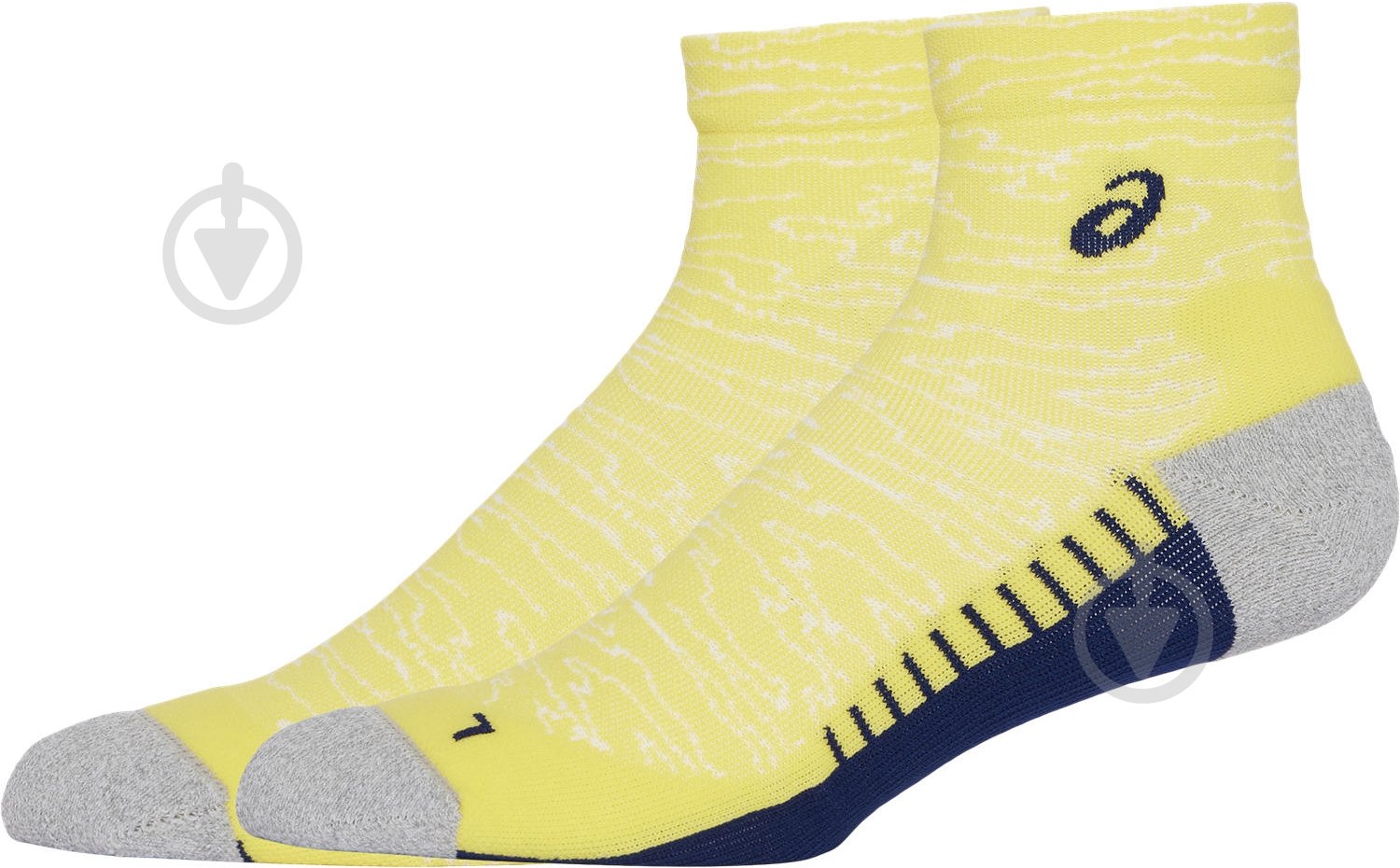 Носки Asics PERFORMANCE RUN SOCK QUARTER 3013A979_750 р.46-48 желтый - фото 2