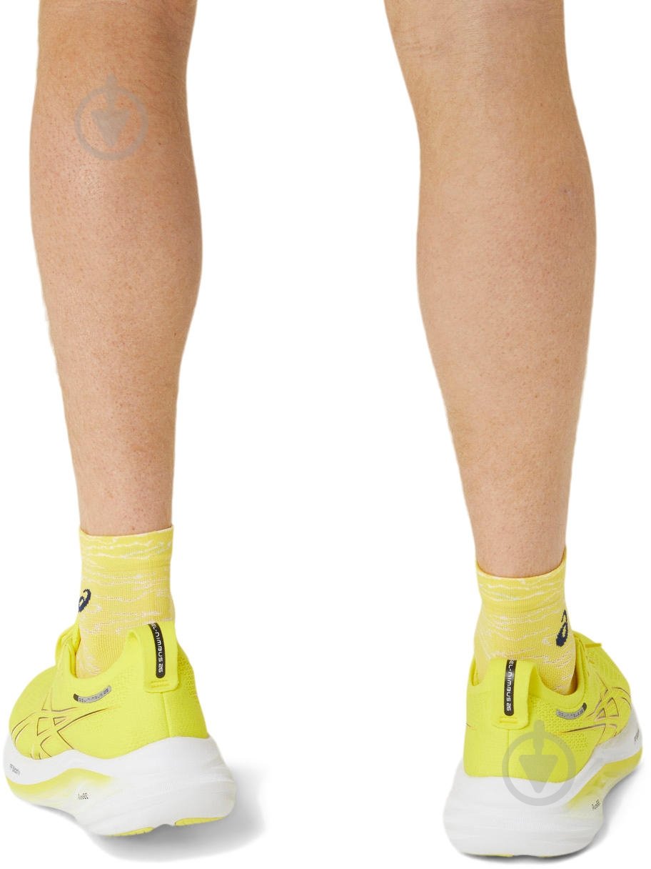 Носки Asics PERFORMANCE RUN SOCK QUARTER 3013A979_750 р.46-48 желтый - фото 6