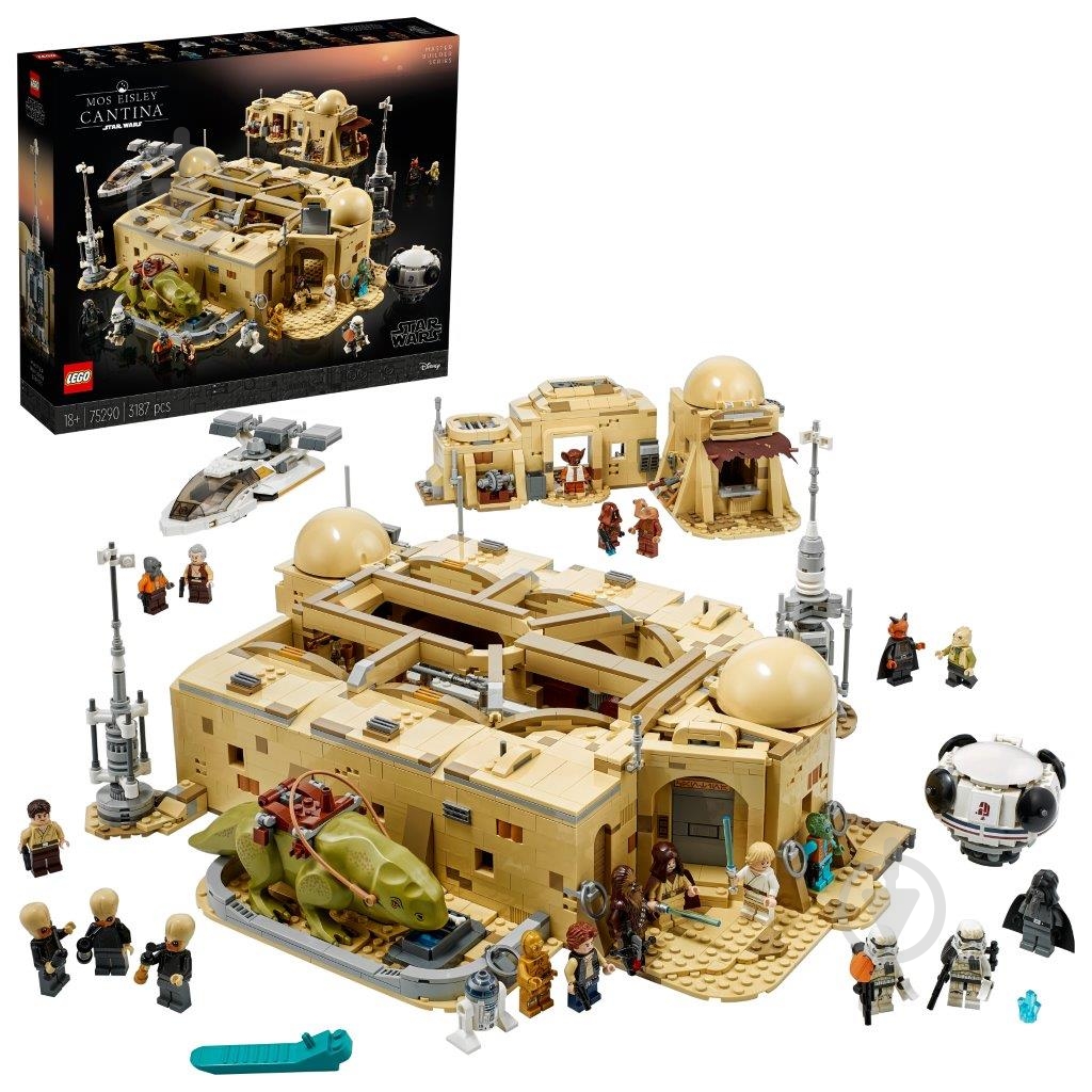 Конструктор LEGO Star Wars Бар у Мос-Ейслі 75290 - фото 2