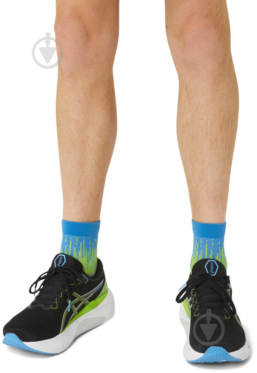 Носки Asics PERFORMANCE RUN SOCK QUARTER 3013A980_301 р.39-42 зеленый - фото 4