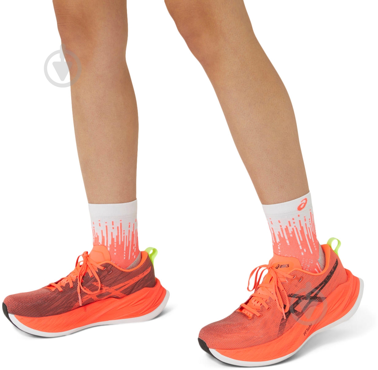 Носки Asics PERFORMANCE RUN SOCK QUARTER 3013A980_600 р.46-48 красный - фото 5