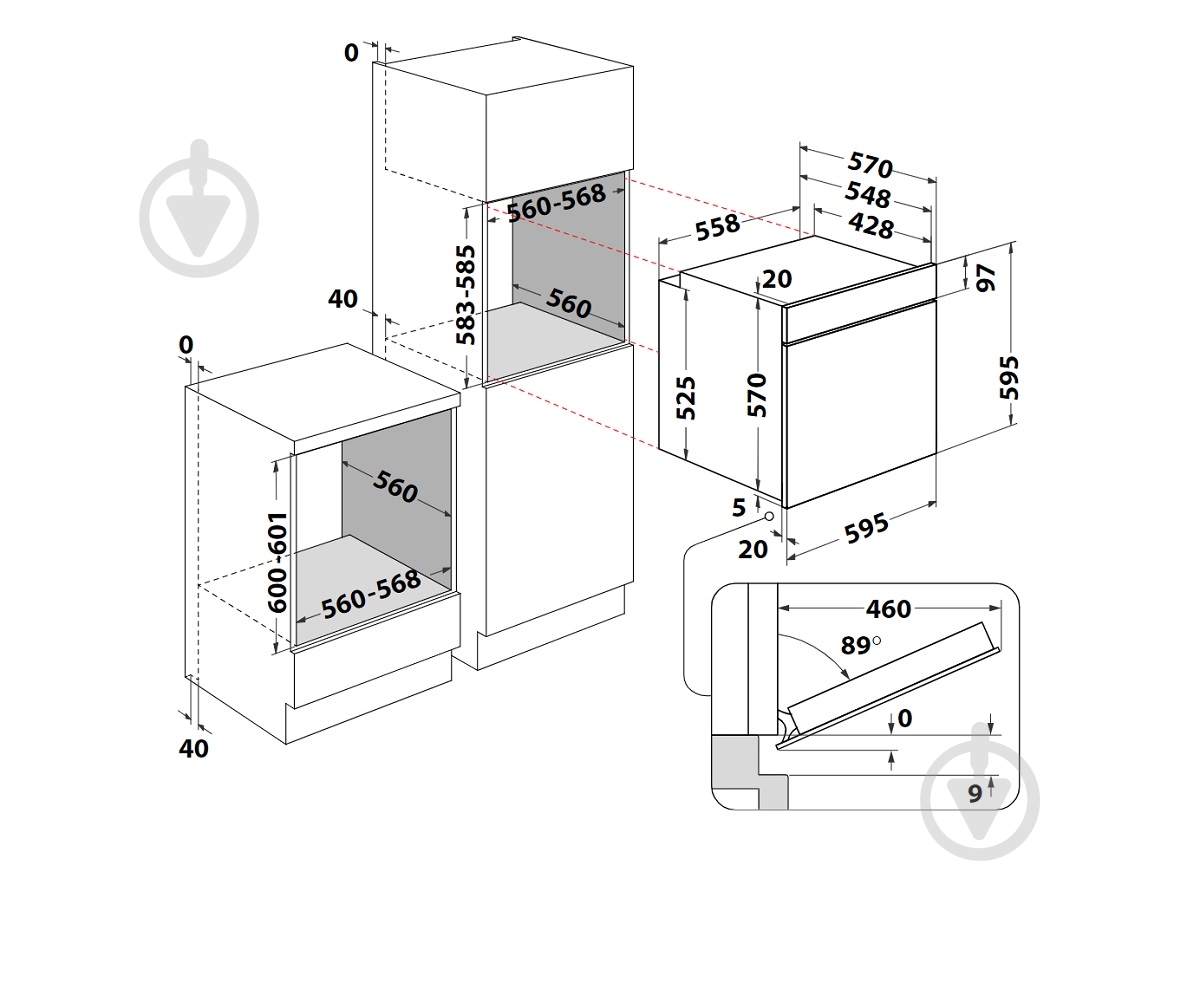 Духовой шкаф Whirlpool OMK58CU1SB - фото 7 Духовой шкаф Whirlpool OMK58CU1SB - фото 7
