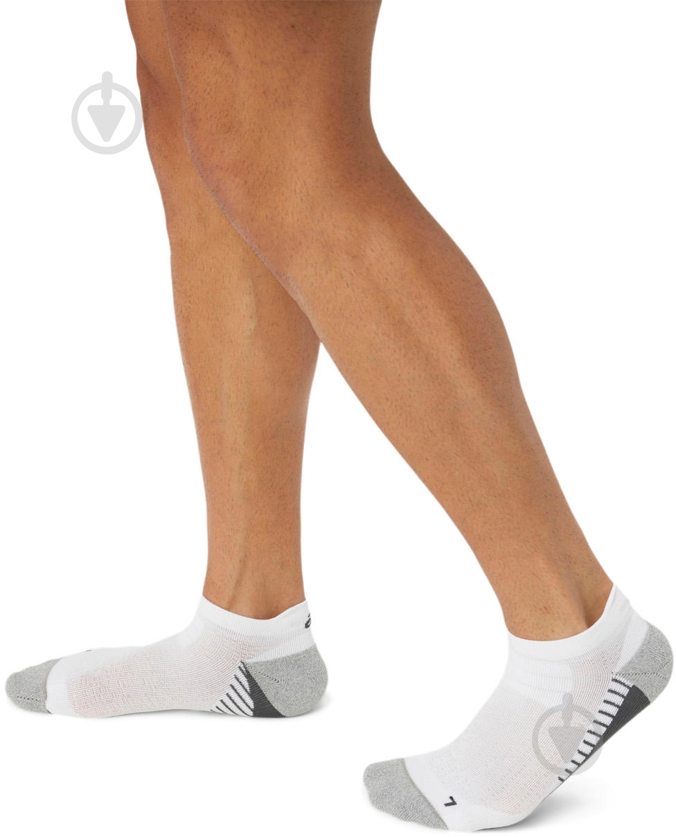 Носки Asics PERFORMANCE RUN SOCK ANKLE 3013A982_100 р.46-48 белый - фото 5