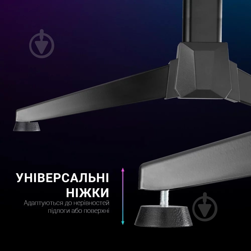 Стіл комп'ютерний GamePro GD112 чорний - фото 19