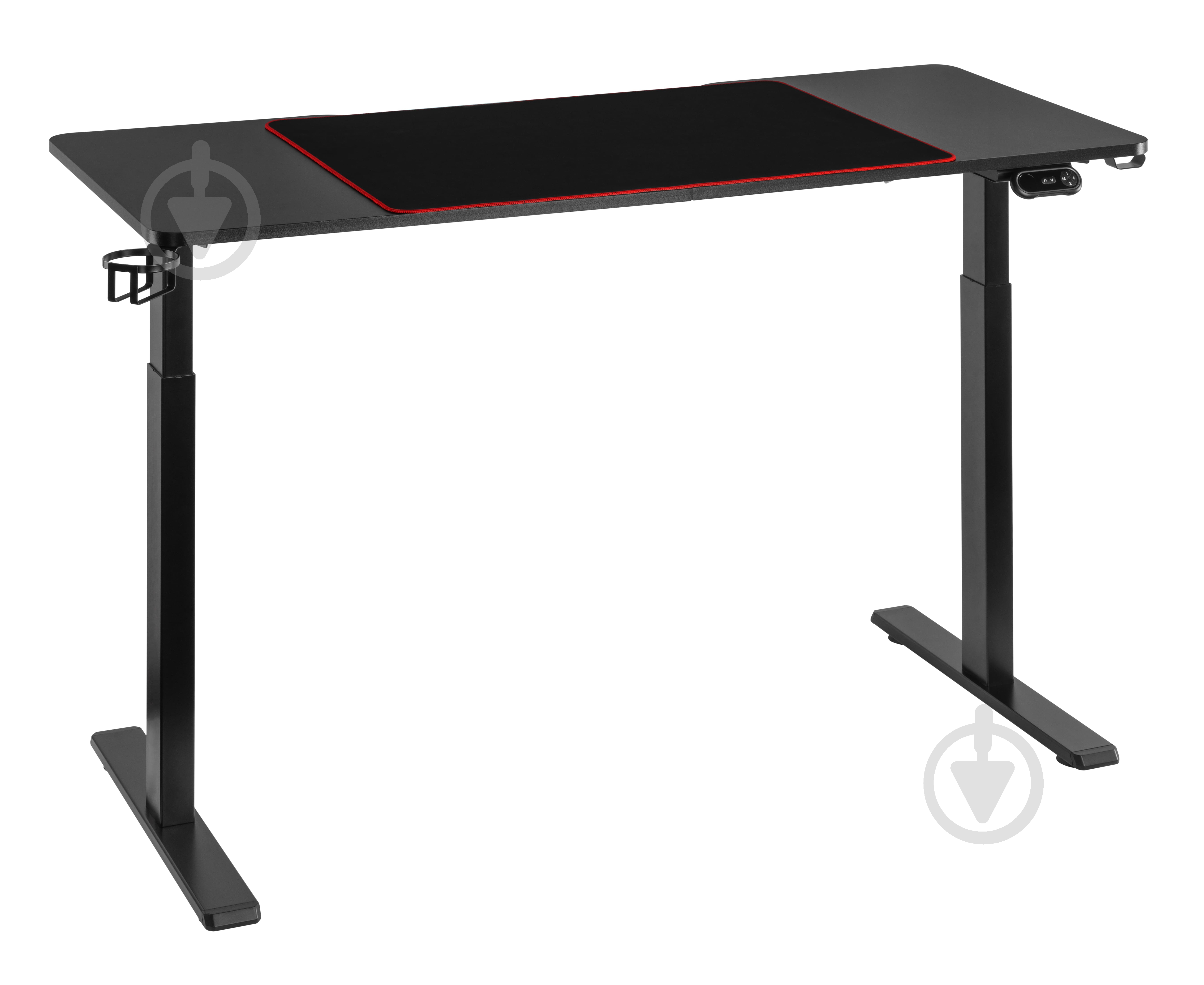 Стіл комп'ютерний OfficePro ODE714 чорний - фото 1