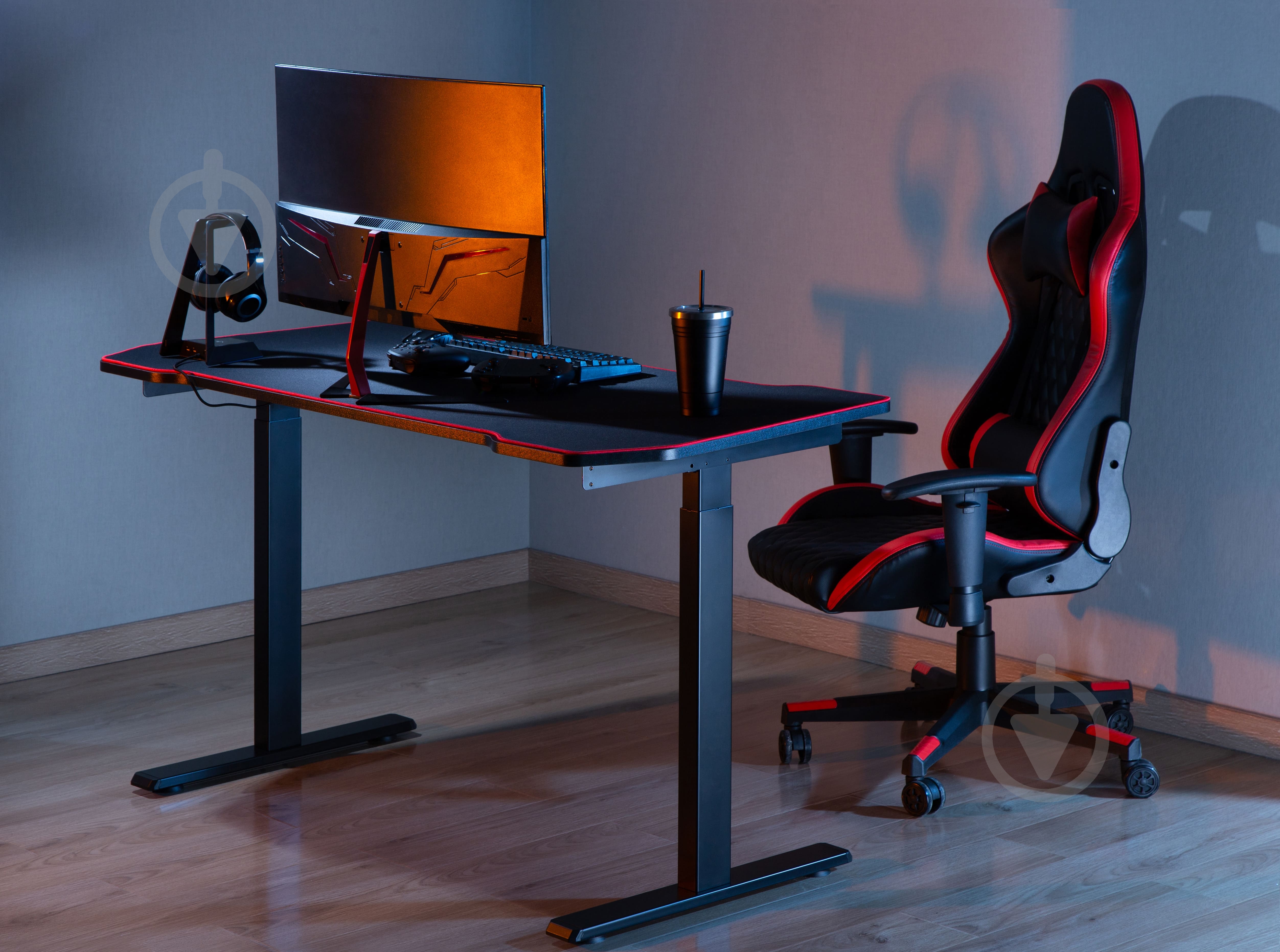 Стіл комп'ютерний OfficePro ODM514 чорний - фото 9