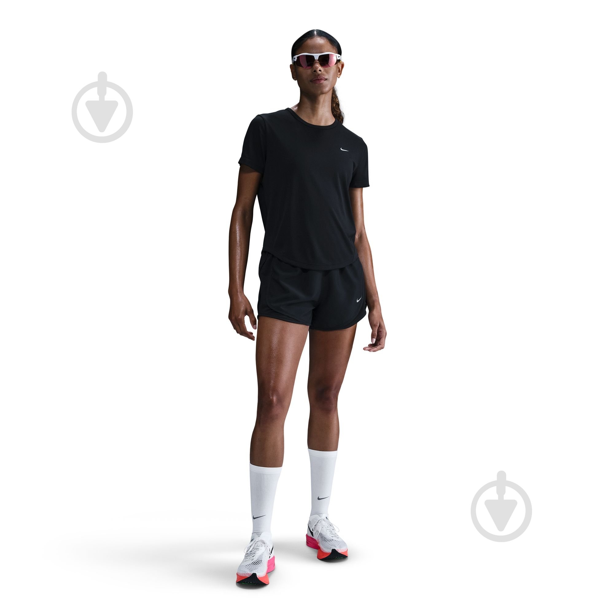 Футболка Nike W NK TEMPO DF SS TOP HQ0648-010 р.S чорний - фото 2