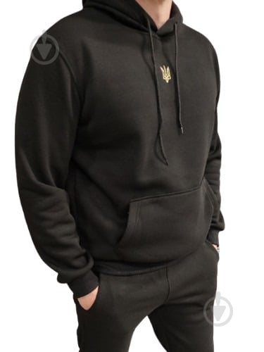 Худи LOGOS-Tac с вышивкой золотой Герб 04-06-00-0056 р.L черный - фото 1