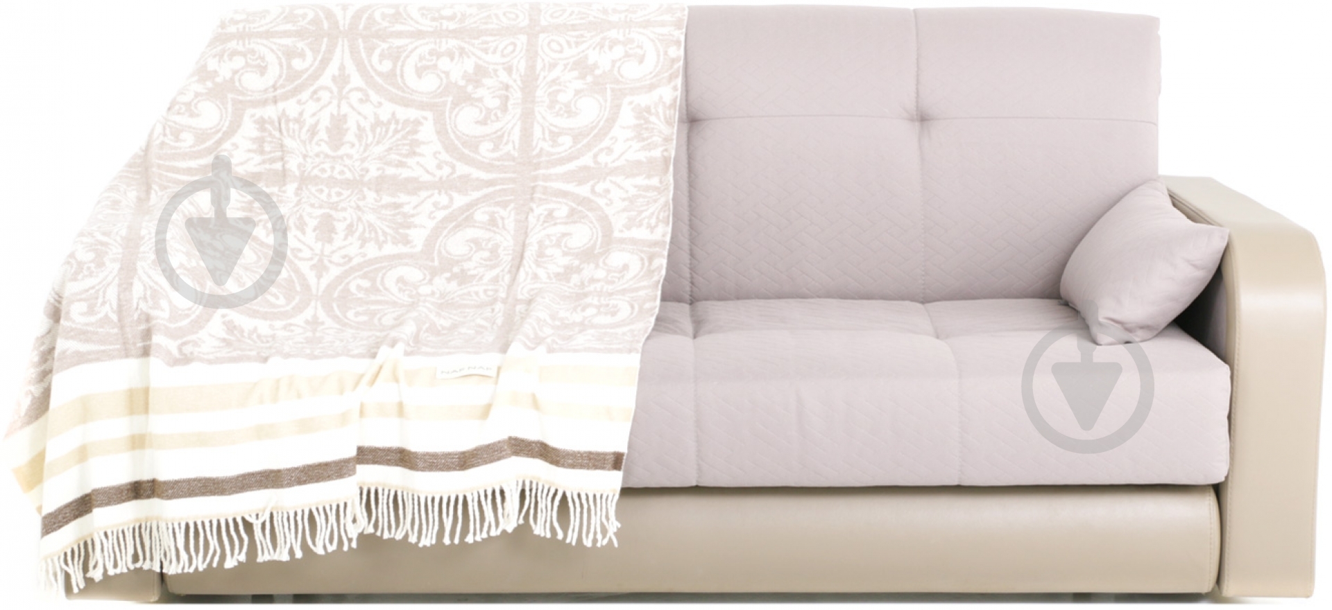 Плед FLORENCE 130x170 см серый Naf Naf - фото 1