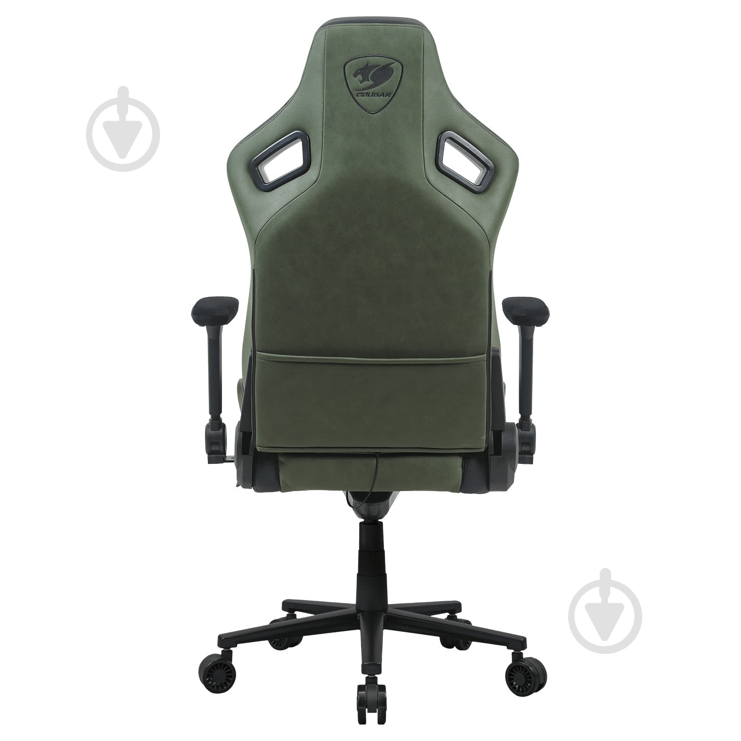 Крісло ігрове Cougar DEFENSOR S Army Green F, дихаюча тканина, сталевий каркас зелений - фото 8