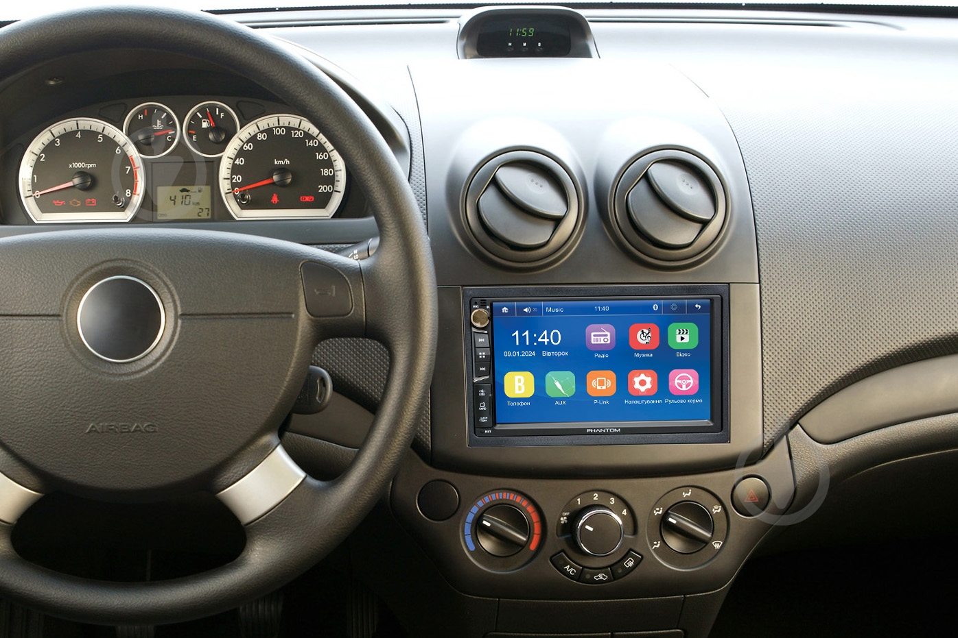 Автомагнітола Phantom DVX-731 - фото 2