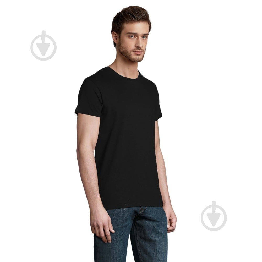 Футболка мужская Sol's CRUSADER MEN р.XL черный - фото 2