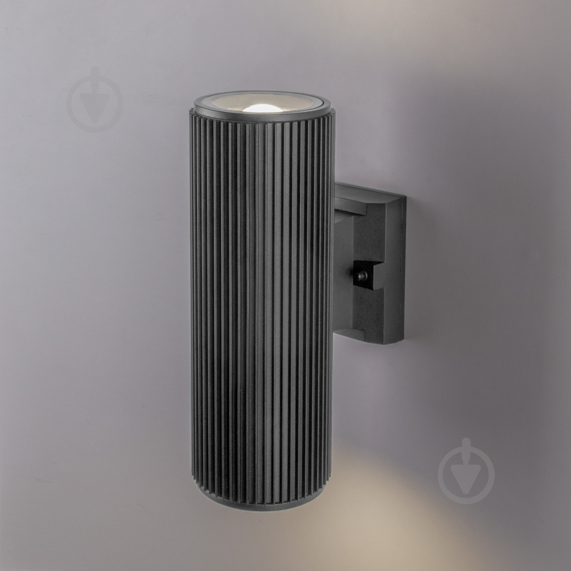 Светильник уличный настенный Strotskis Techno 1403 E27 60 Вт IP54 серый - фото 1