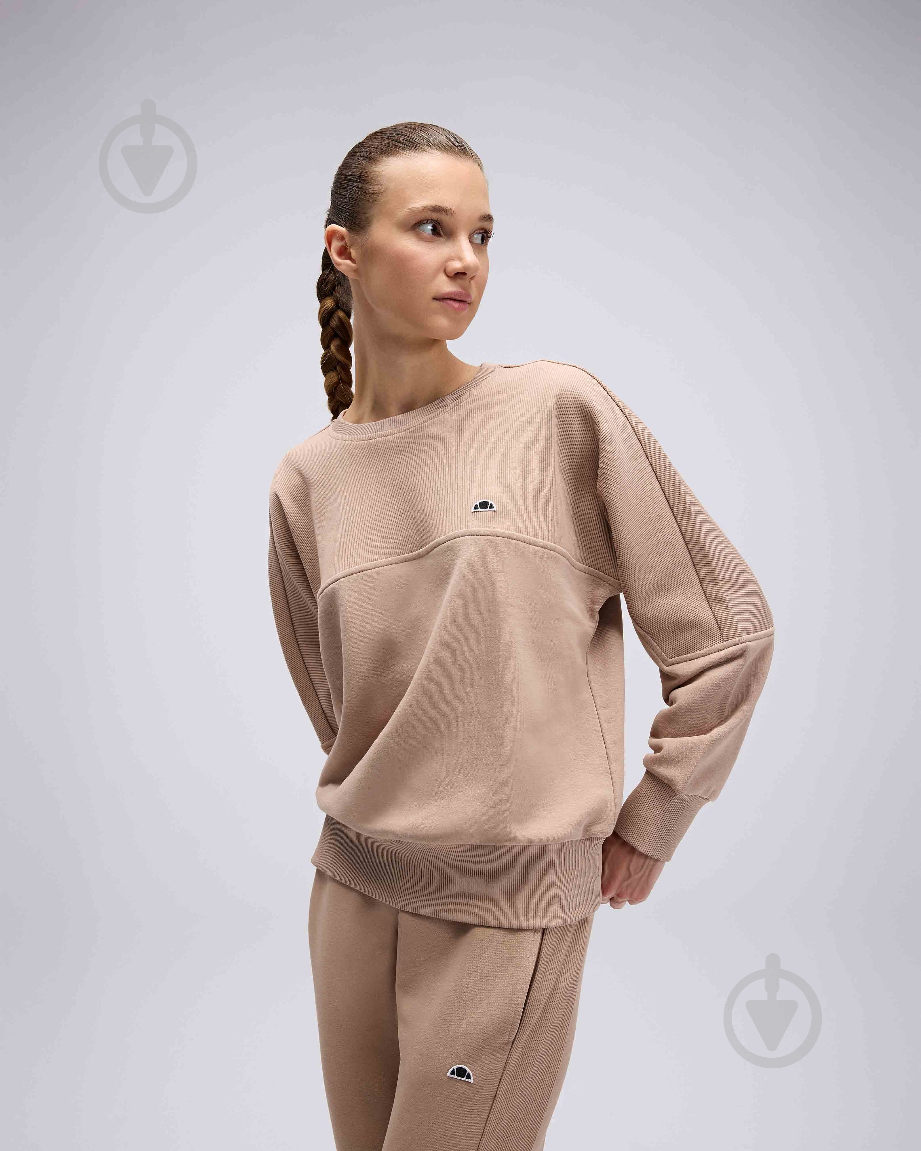 Світшот Ellesse EF567-BEIGE р.M бежевий - фото 1