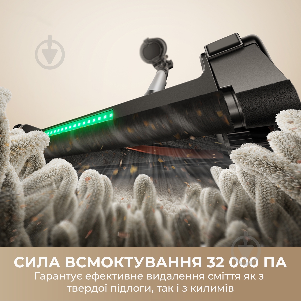 Пылесос аккумуляторный MOVA G70 black - фото 3