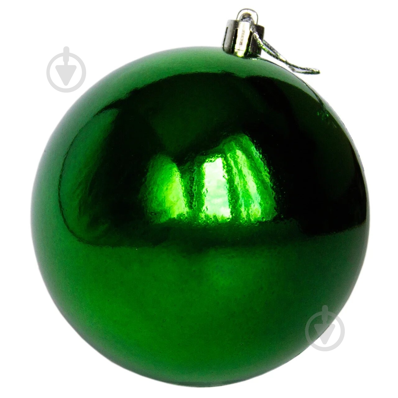 Шар новогодний Девилон 10 см 250119 зеленый - фото 1 Шар новогодний Девилон 10 см 250119 зеленый - фото 1