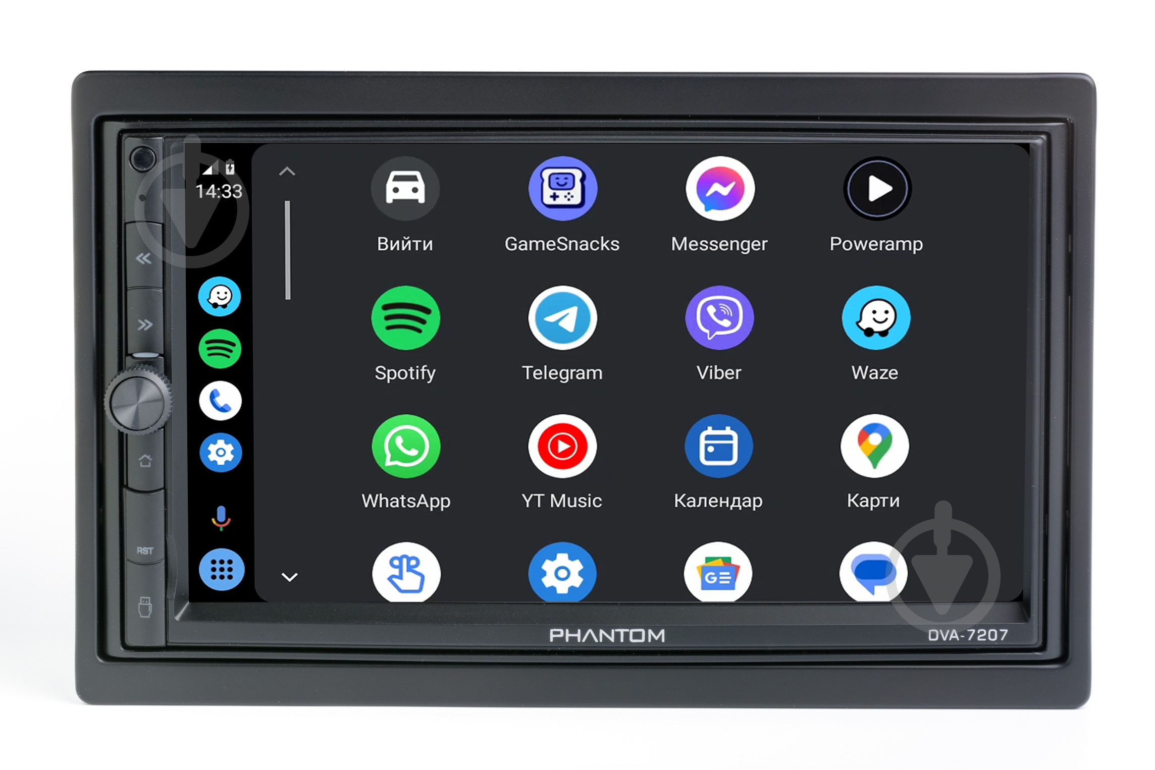 Автомагнітола Phantom DVA-7207 - фото 4