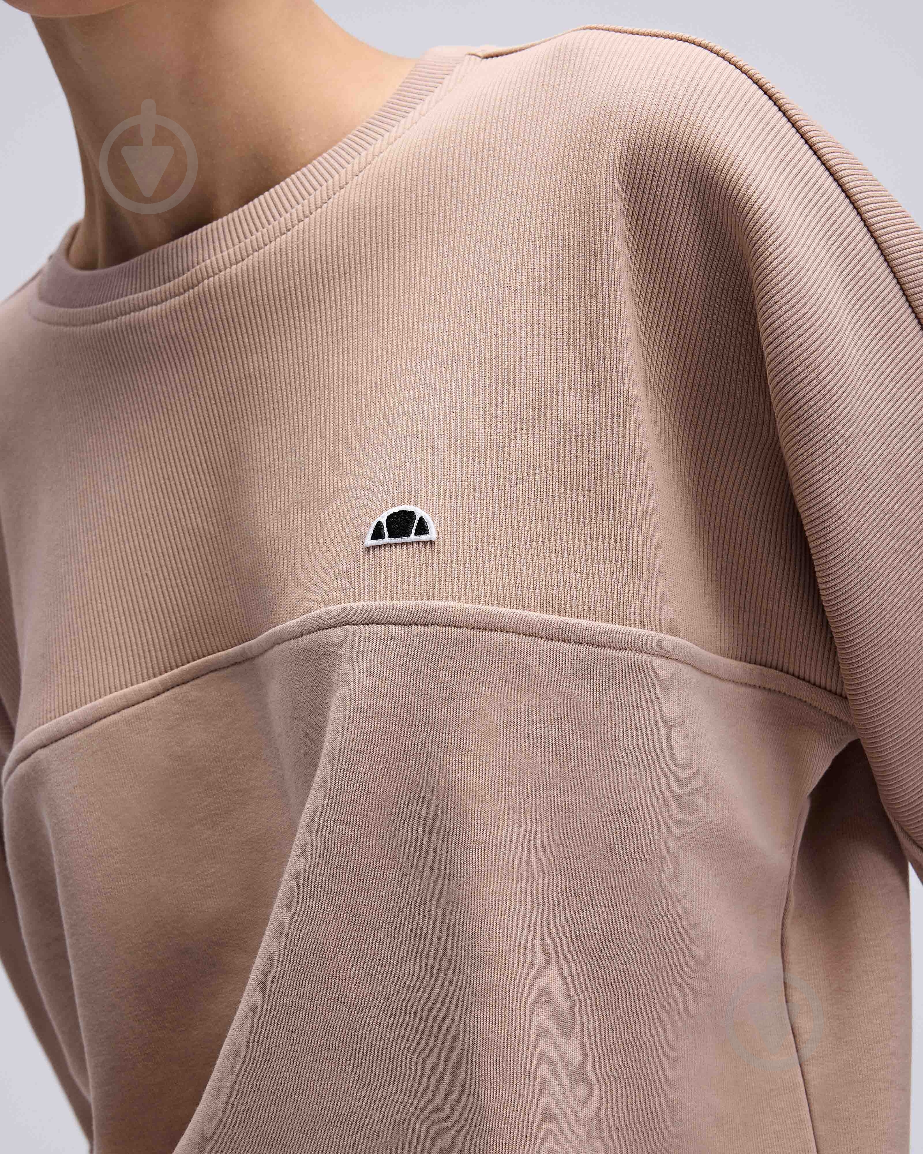 Свитшот Ellesse EF567-BEIGE р.S бежевый - фото 3