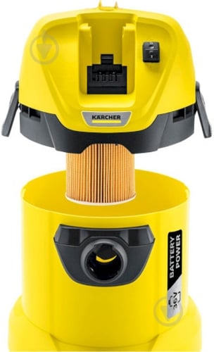 Пылесос Karcher WD 3 + органайзер - фото 2 Пылесос Karcher WD 3 + органайзер - фото 2