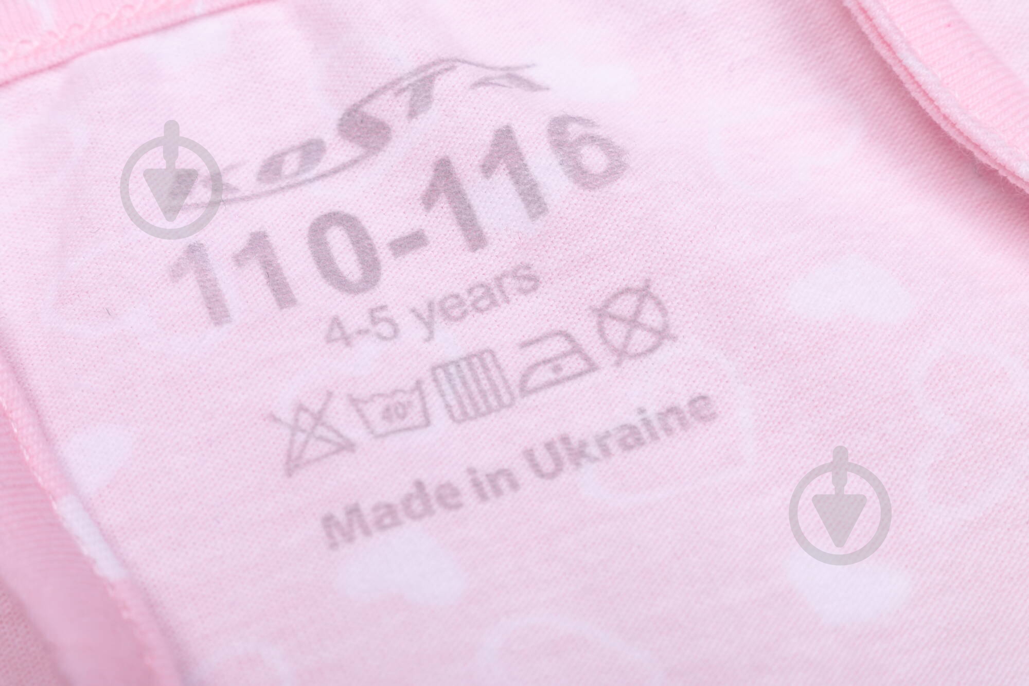 Майка для девочек KOSTA 1064-7 р.110 розовый - фото 4