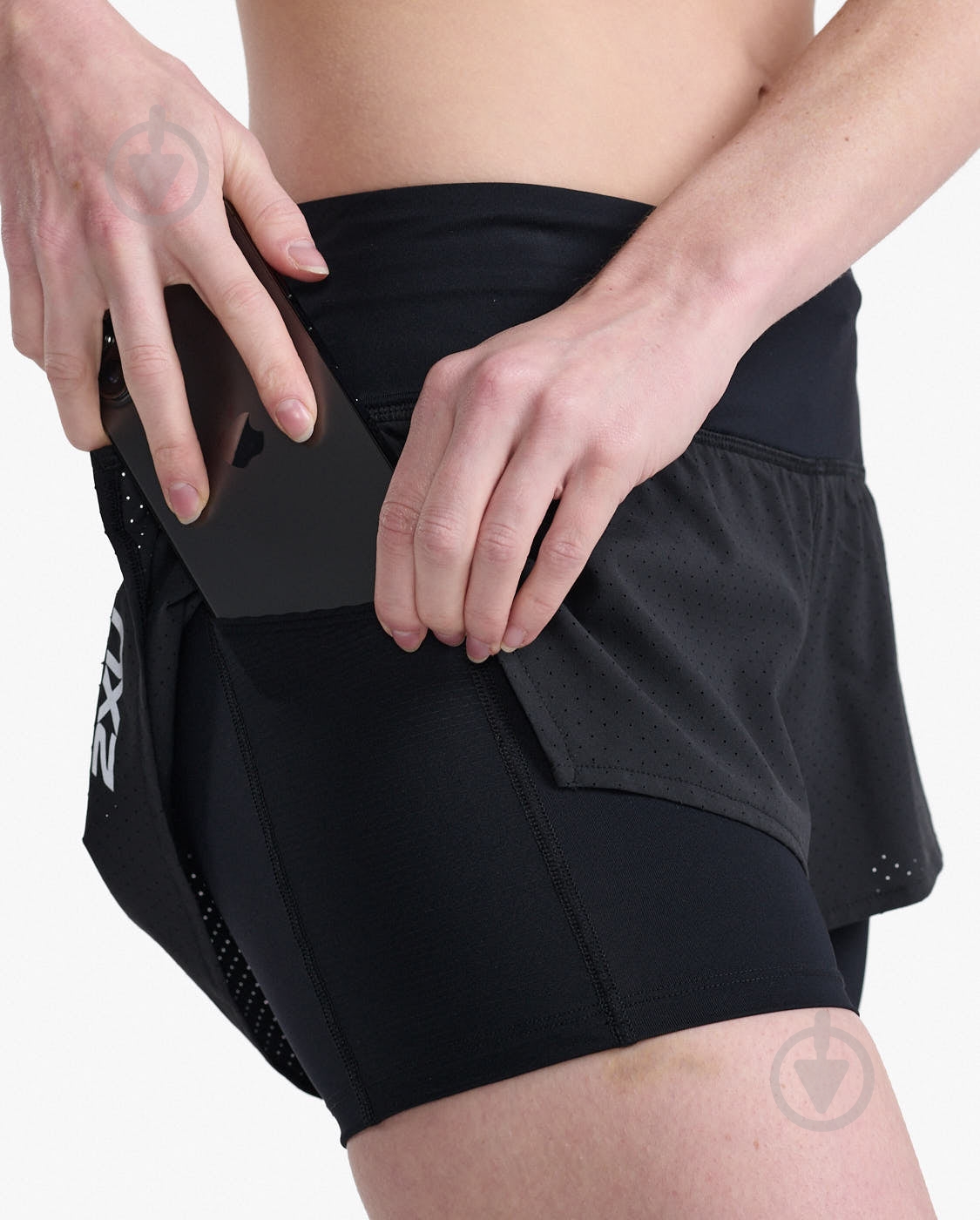 Шорты 2XU WR6861b_BLK/SRF р. XS черный - фото 10 Шорты 2XU WR6861b_BLK/SRF р. XS черный - фото 10