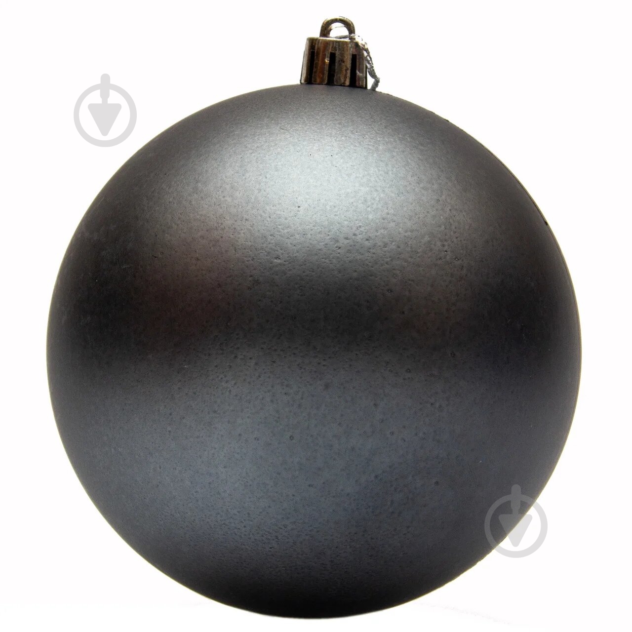 Шар новогодний Девилон 10 см 250140 серый - фото 1 Шар новогодний Девилон 10 см 250140 серый - фото 1