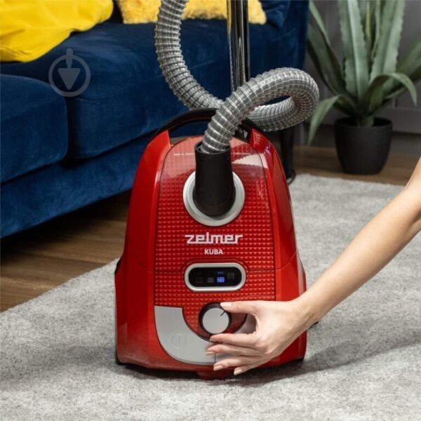 Пылесос Zelmer Kuba ZVC335 red - фото 2