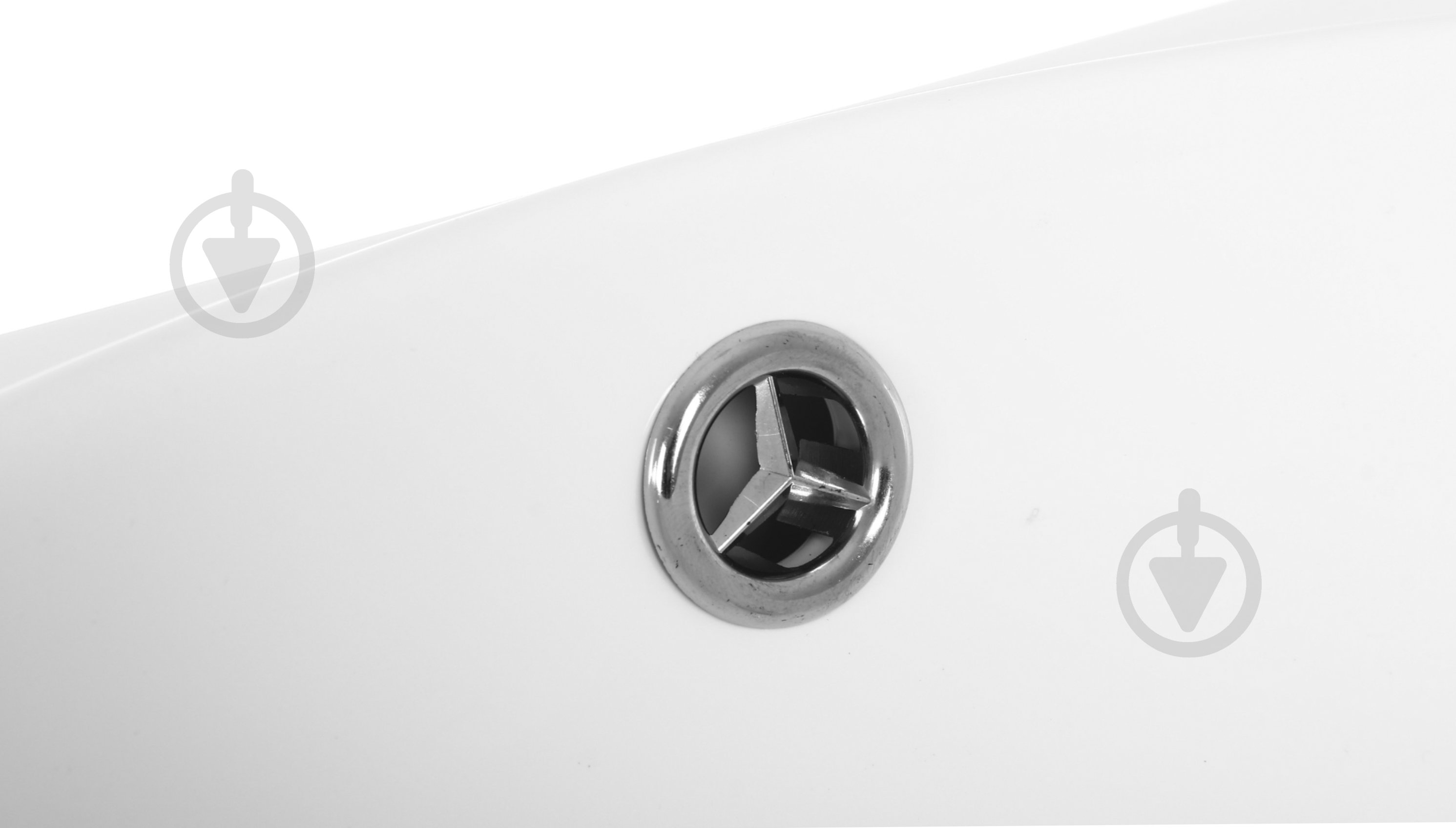 Умывальник EGO подвесной R 43х29х15 см с отверстием под смеситель - фото 3 Умывальник EGO подвесной R 43х29х15 см с отверстием под смеситель - фото 3