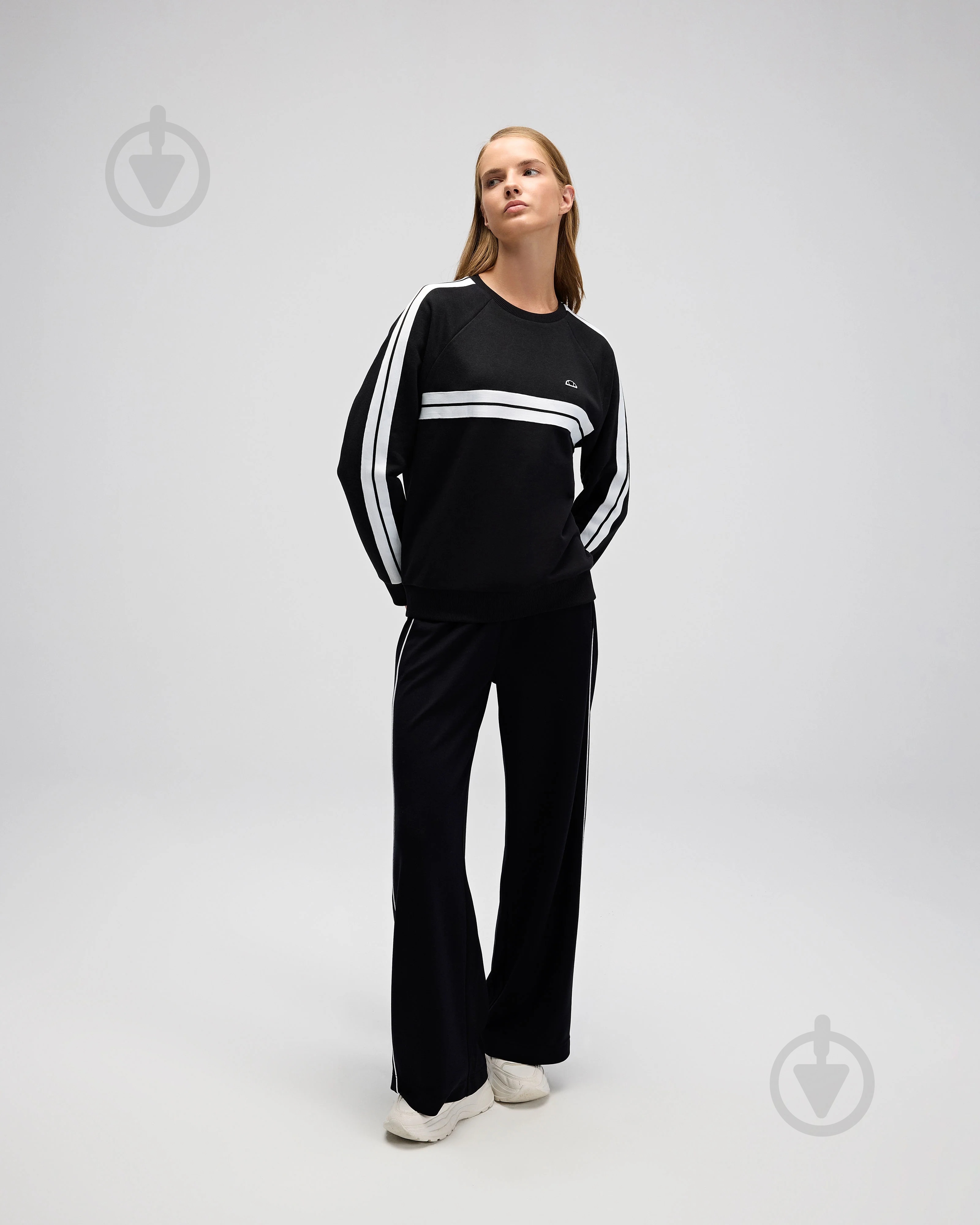 Свитшот Ellesse EF536-Black р.XS черный - фото 4