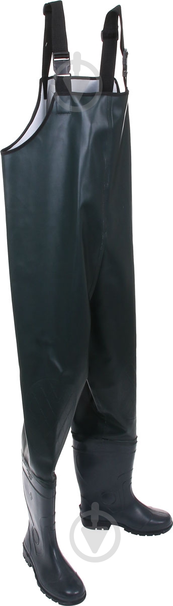 Полукомбинезон для рыбака DreamStan р. 40/41 р.40-41 темно-зеленый - фото 1