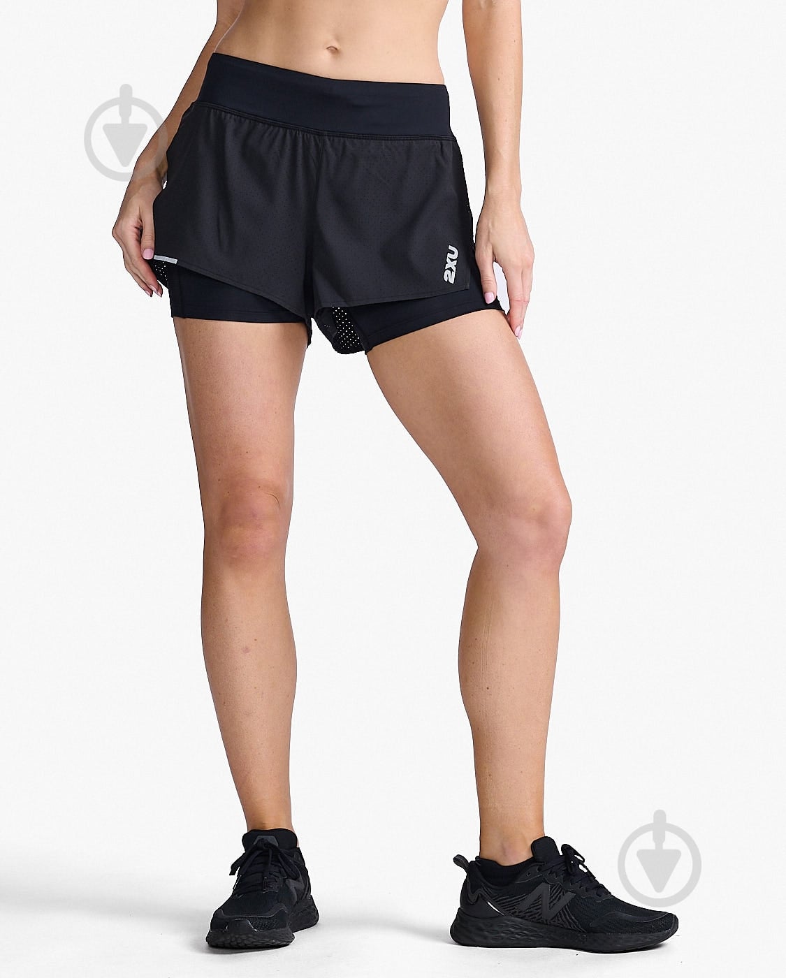 Шорты 2XU WR6861b_BLK/SRF р. XL черный - фото 1