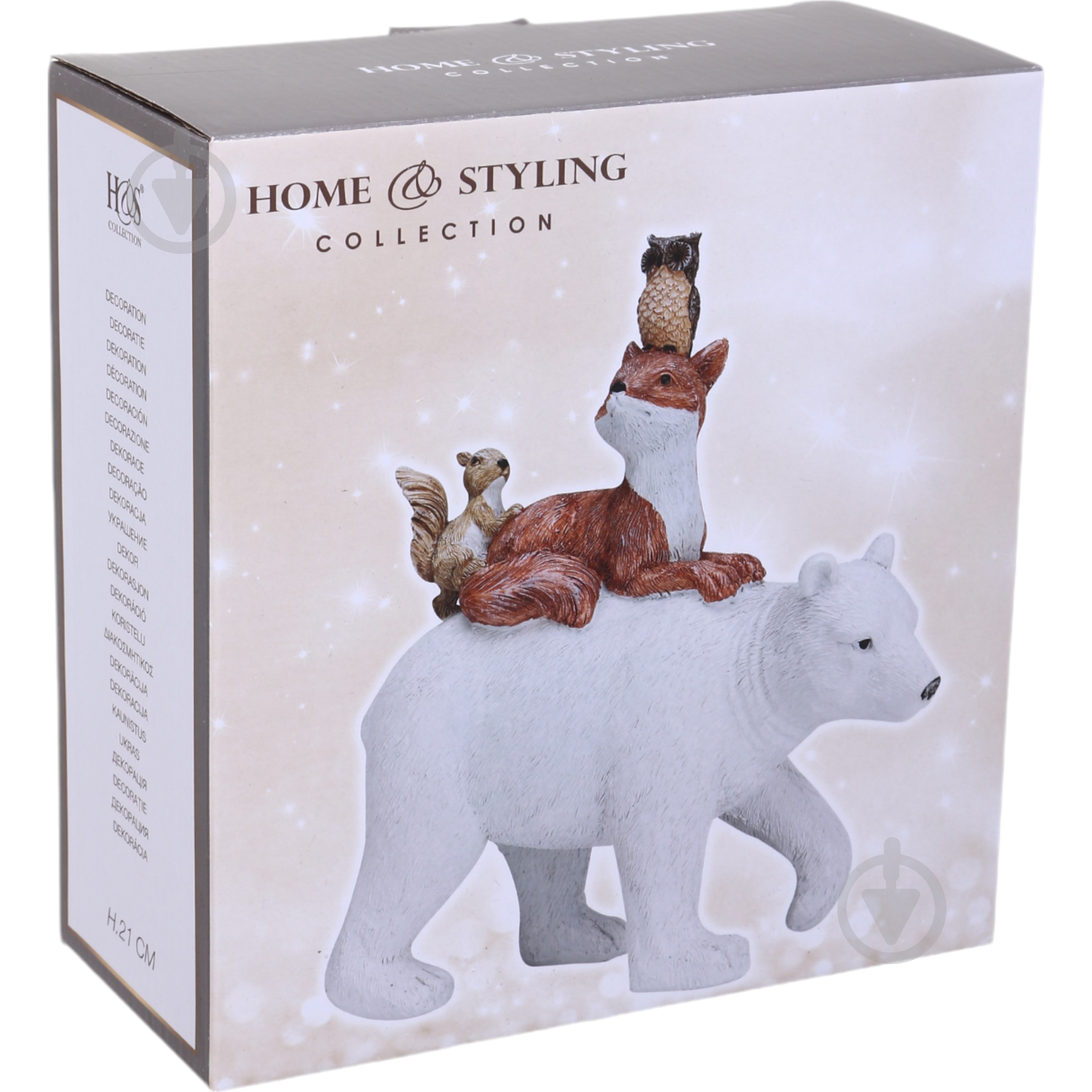 Статуетка Koopman Bear and Friends 21 см APF648020 в асортименті - фото 5 Статуетка Koopman Bear and Friends 21 см APF648020 в асортименті - фото 5