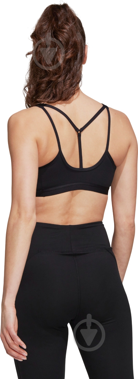Бра Adidas Performance Coreessentials HE9066 р.L-DD чорний - фото 7 Бра Adidas Performance Coreessentials HE9066 р.L-DD чорний - фото 7
