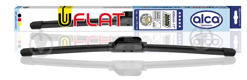 Щетка стеклоочистителя Alca U-FLAT 430 мм 1 шт. - фото 1