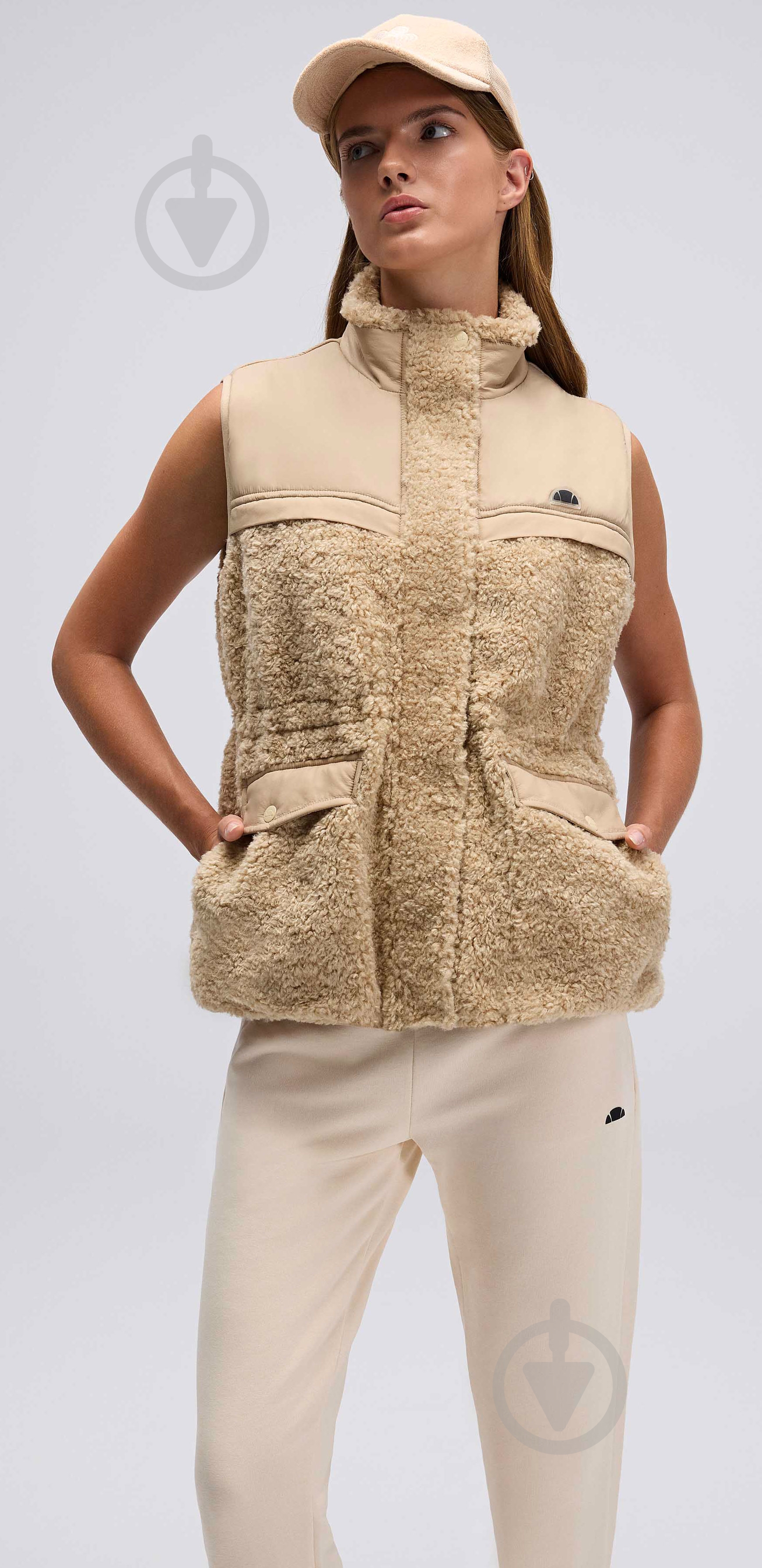 Жилет Ellesse EF545-BEIGE р.L бежевый - фото 1