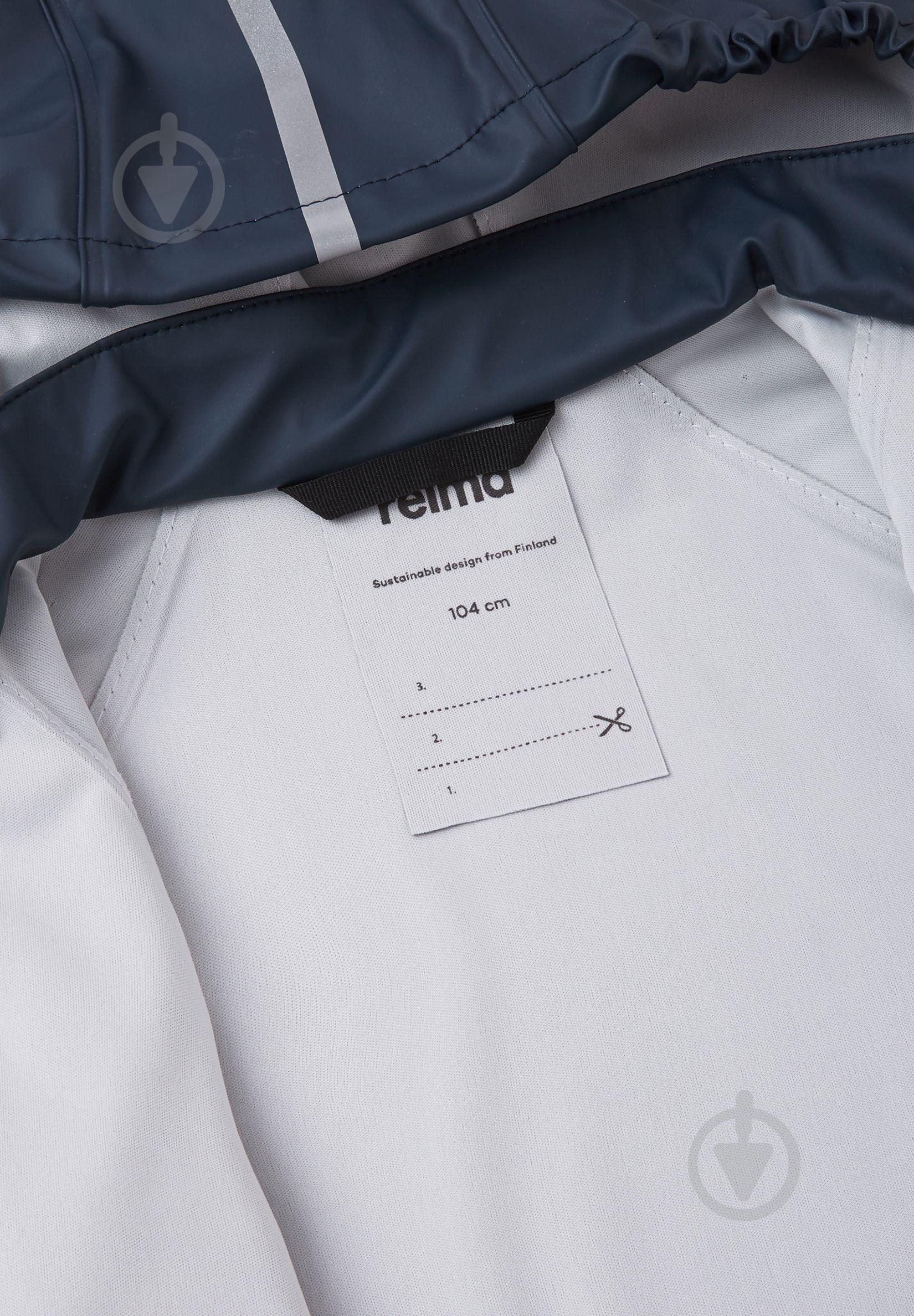 Дощовик Reima р.98 синій 5100023A-6980 - фото 7