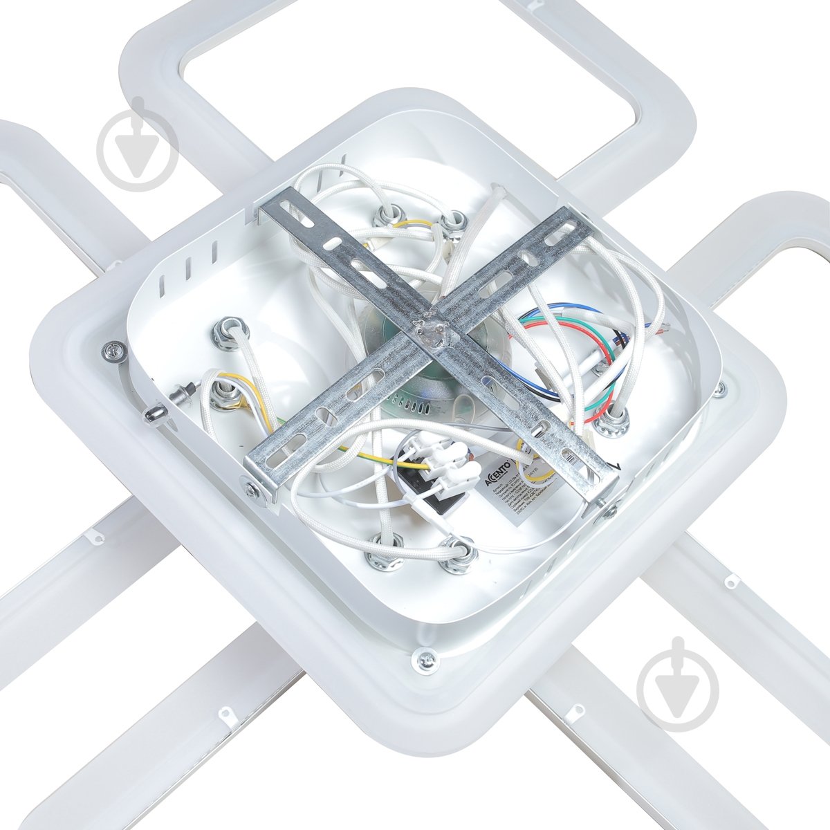 Люстра світлодіодна Accento lighting ELBE S 4 4x90 Вт білий - фото 2