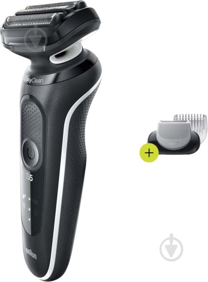 Електробритва Braun Series 5 50-W1600s BLACK / WHITE - фото 4