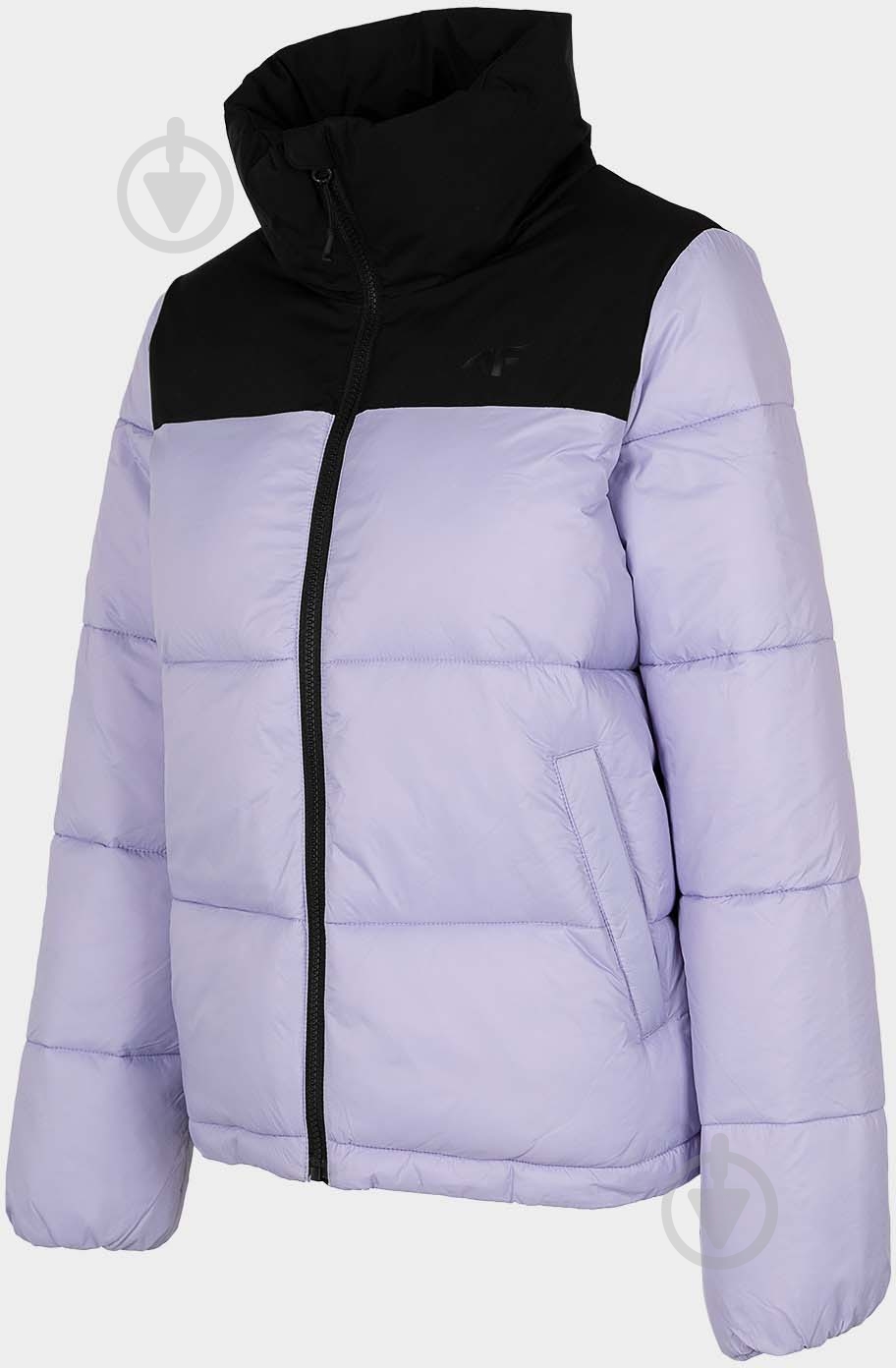 Куртка жіноча демісезонна 4F WOJACKET KUDP014 H4Z22-KUDP014-51S р.XL чорно-фіолетова - фото 3 Куртка жіноча демісезонна 4F WOJACKET KUDP014 H4Z22-KUDP014-51S р.XL чорно-фіолетова - фото 3