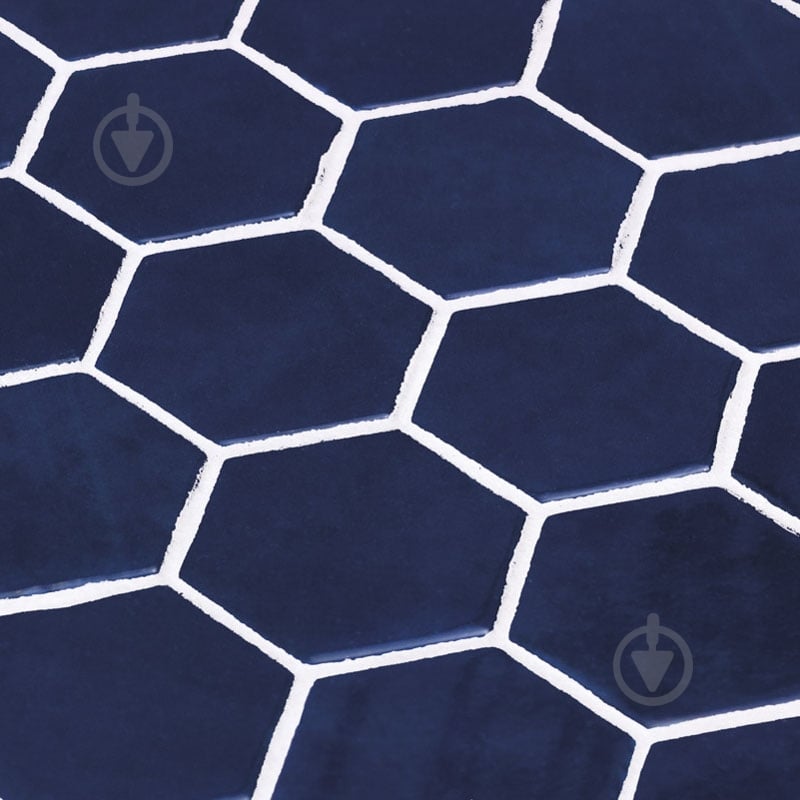 Мозаика Onix Hex XL Zelik Blue 28,6x28,4 см - фото 2