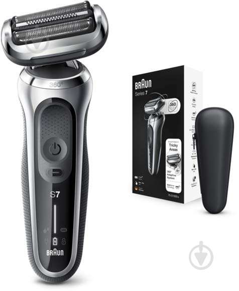 Электробритва Braun Series 7 70-S1000s SILVER / BLACK - фото 3