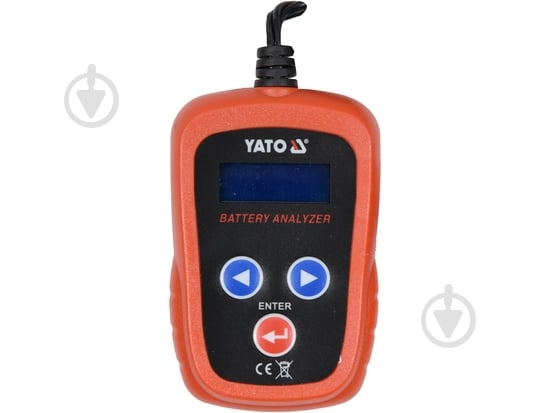 Тестер аккумулятора YATO 200-1200 A YT-83113 - фото 2 Тестер аккумулятора YATO 200-1200 A YT-83113 - фото 2