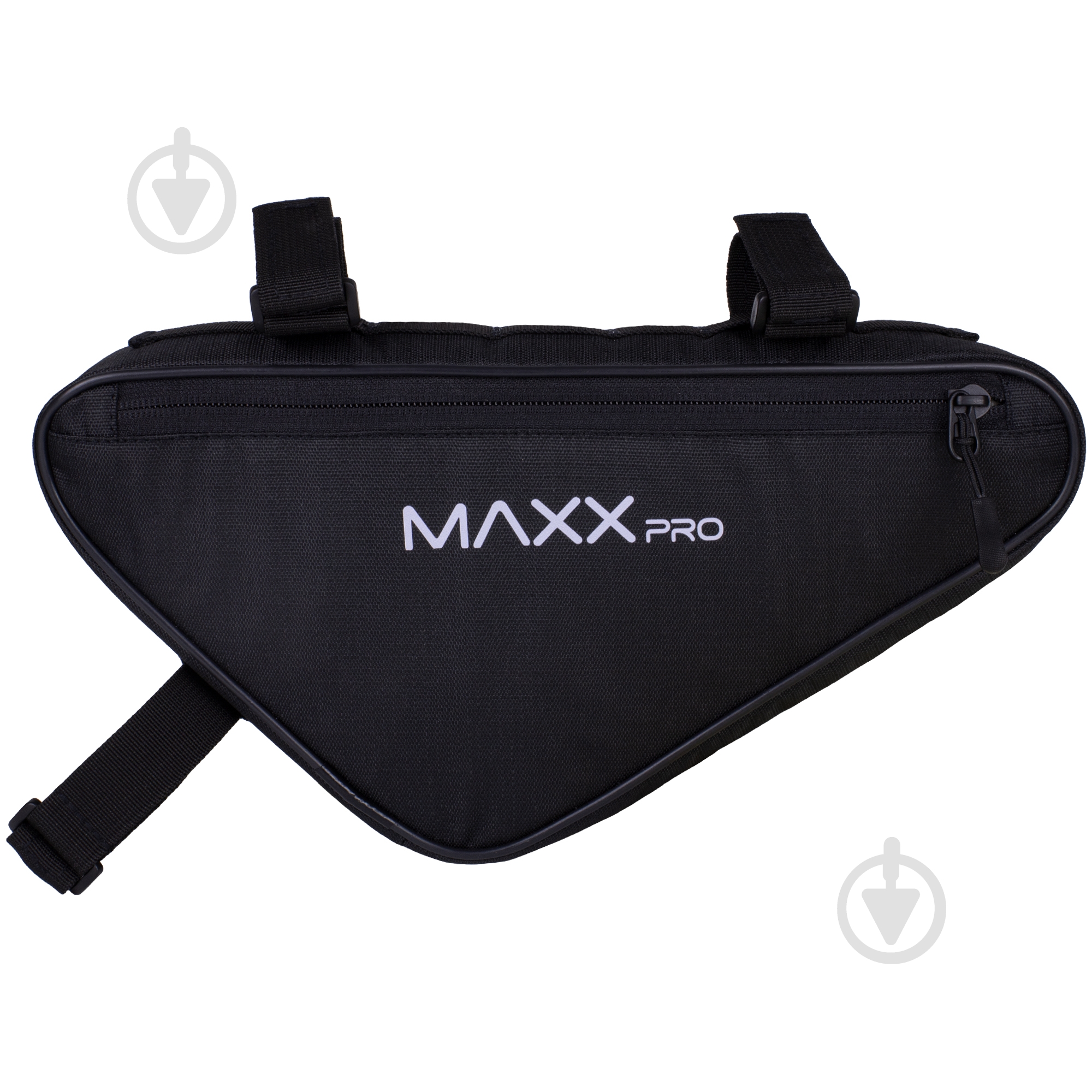 Сумка велосипедная MaxxPro SUR-004 Triangle_front_SK черный - фото 2