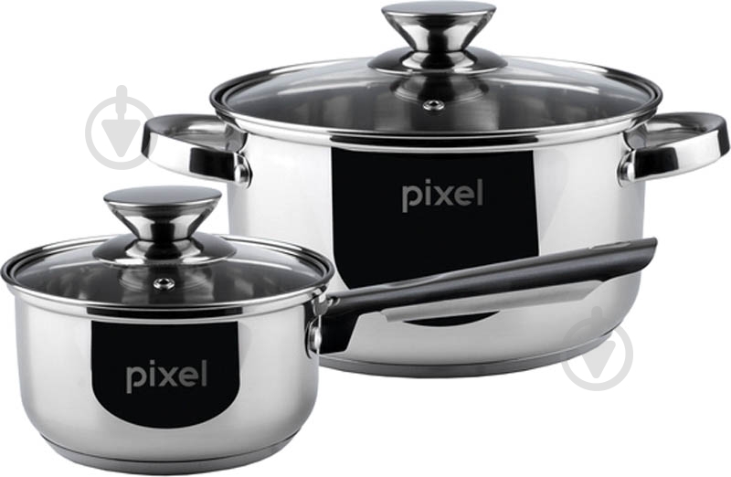 Набір каструль Pixel Baden 4 предмети PX-6000 - фото 1