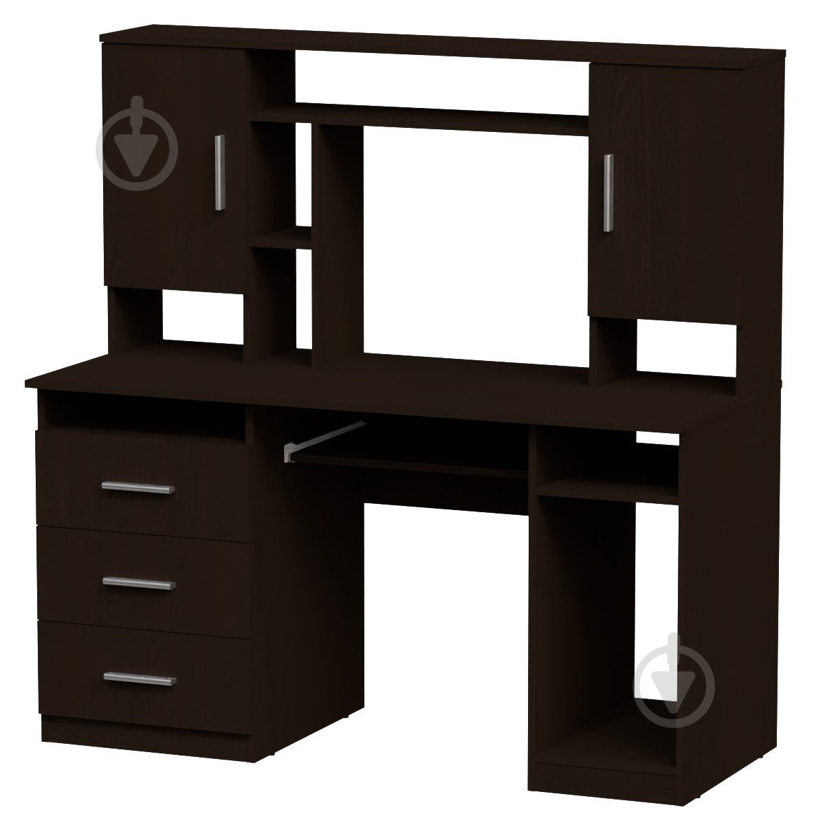 Стол компьютерный Компанит Менеджер венге - фото 1